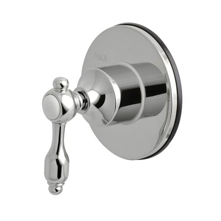 Kingston Brass KS3031TAL Tudor Three-Way Diverter Valve W/ Trim Kit, Polished Chrome KS3031TAL